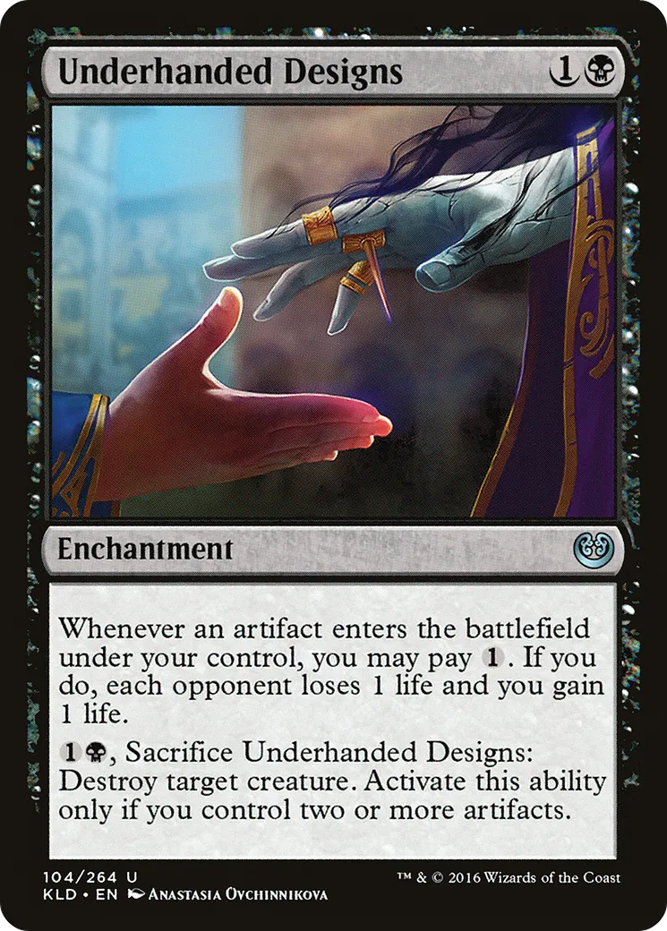 Underhanded Designs — Kaladesh — Magic: The Gathering