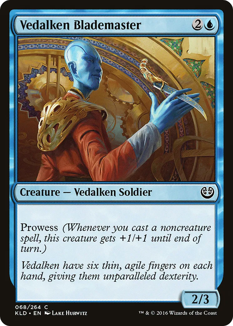 Maître d'épée vedalken — Kaladesh — Magic: The Gathering
