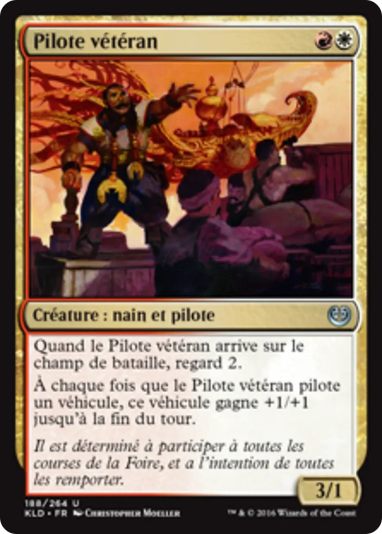 Pilote vétéran — Kaladesh — Magic: The Gathering