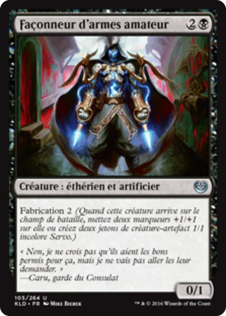 Façonneur d'armes amateur — Kaladesh — Magic: The Gathering