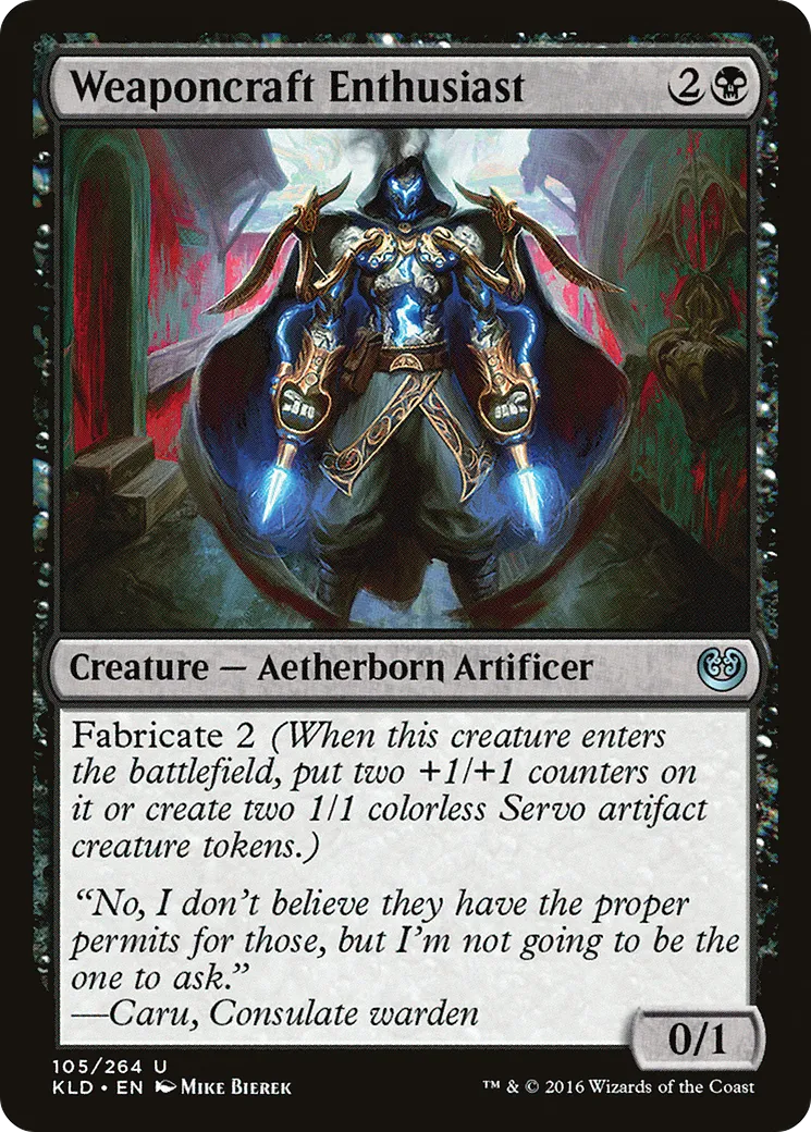 Façonneur d'armes amateur — Kaladesh — Magic: The Gathering