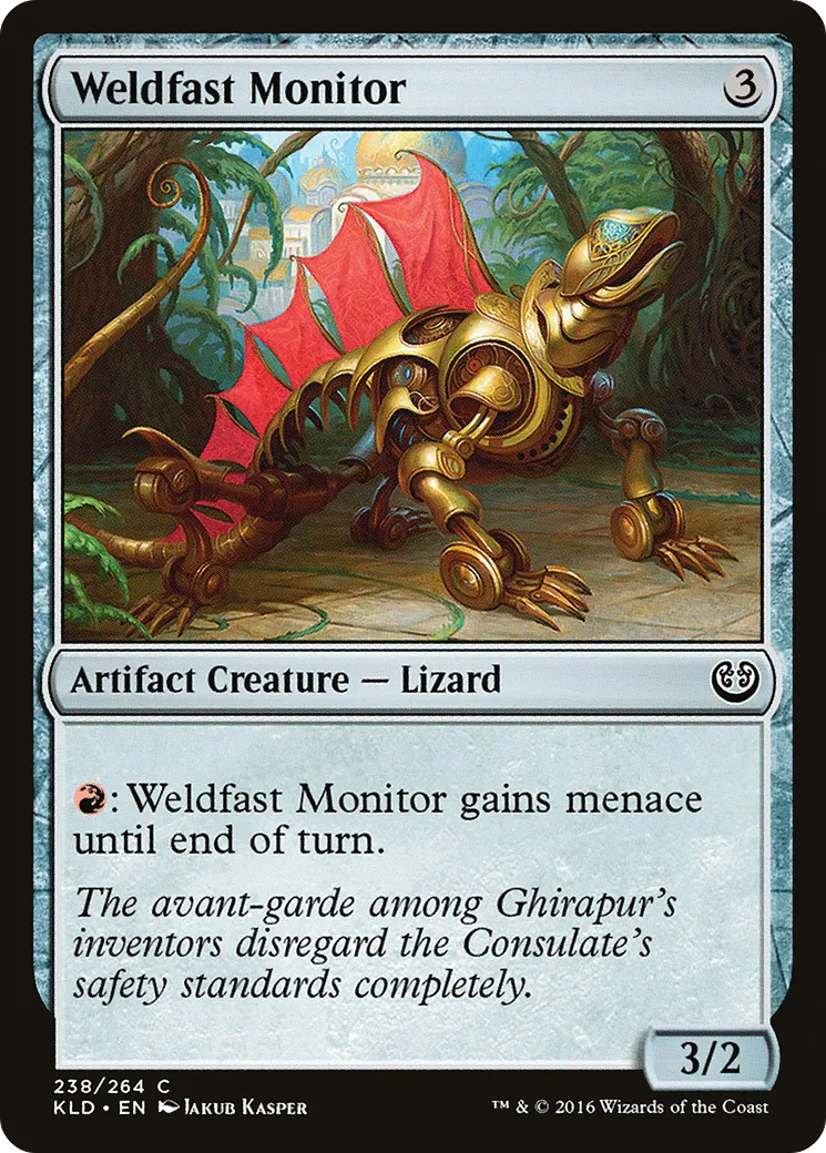 Weldfast Monitor — Kaladesh — Magic: The Gathering