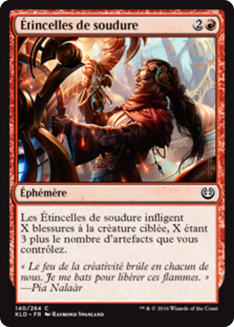 Étincelles de soudure — Kaladesh — Magic: The Gathering