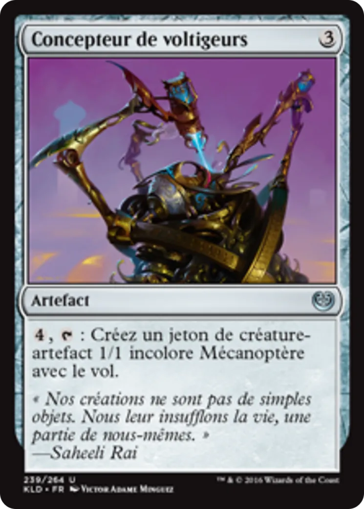 Concepteur de voltigeurs — Kaladesh — Magic: The Gathering