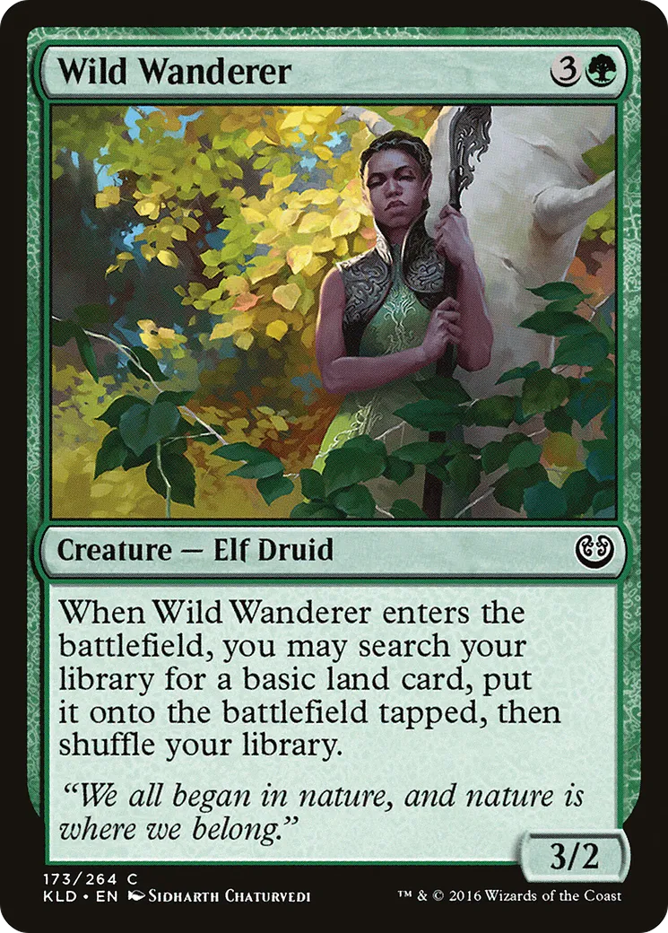 Wild Wanderer — Kaladesh — Magic: The Gathering
