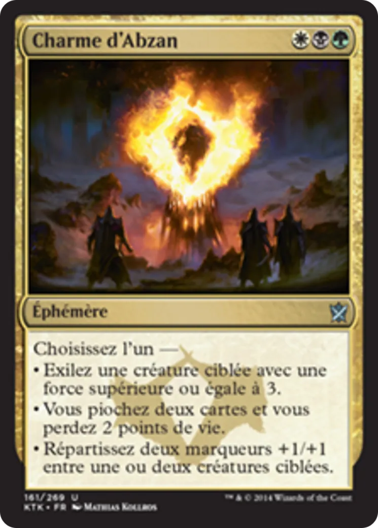 Charme d'Abzan from Khans of Tarkir - Magic: The Gathering