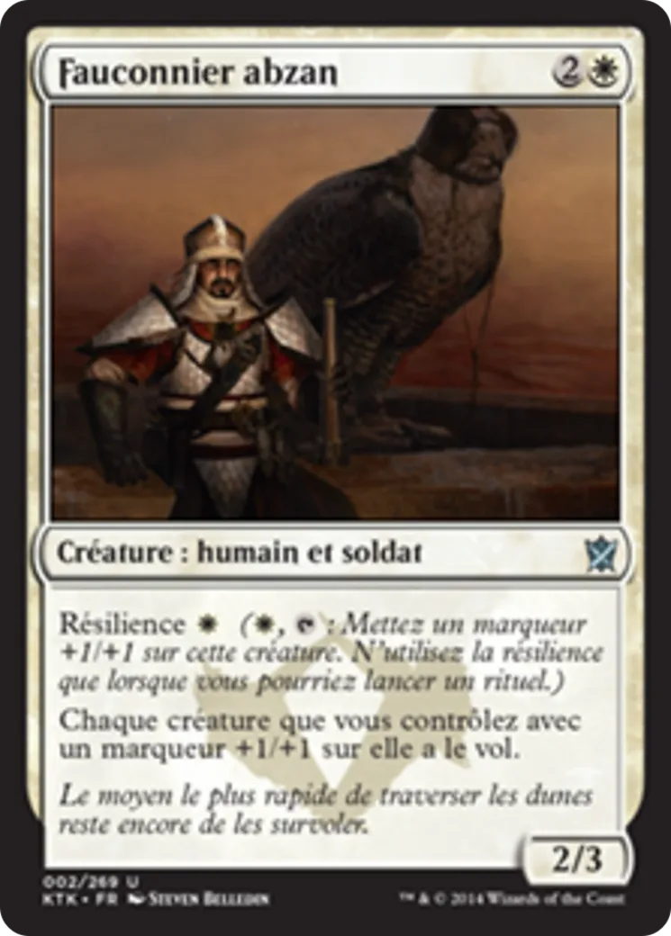 Fauconnier abzan — Khans of Tarkir — Magic: The Gathering
