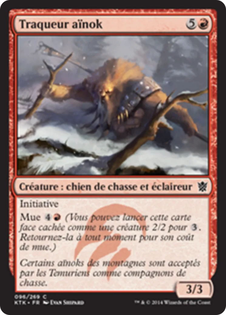 Traqueur aïnok — Khans of Tarkir — Magic: The Gathering