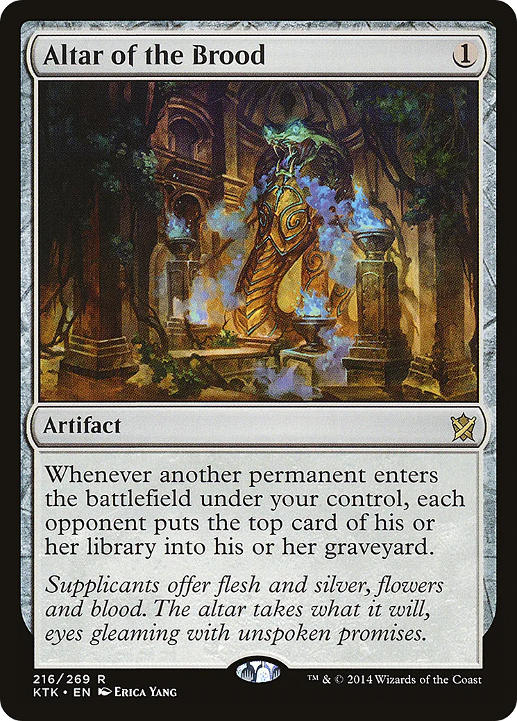 Altar of the Brood — Khans of Tarkir — Magic: The Gathering