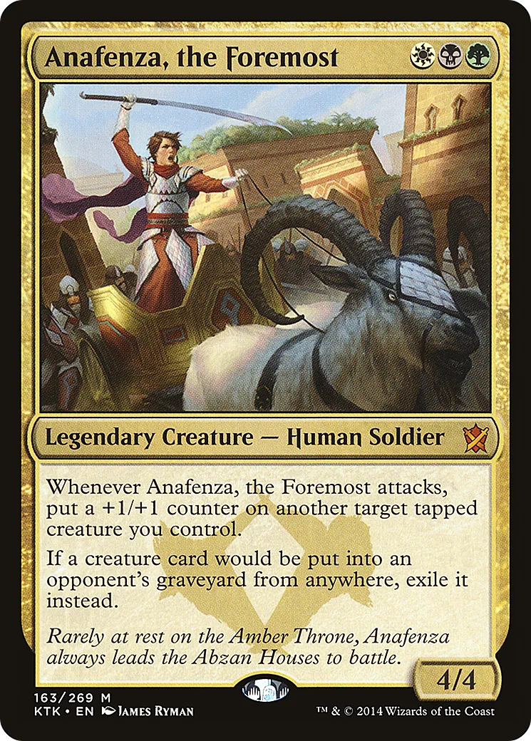 Anafenza, the Foremost — Khans of Tarkir — Magic: The Gathering