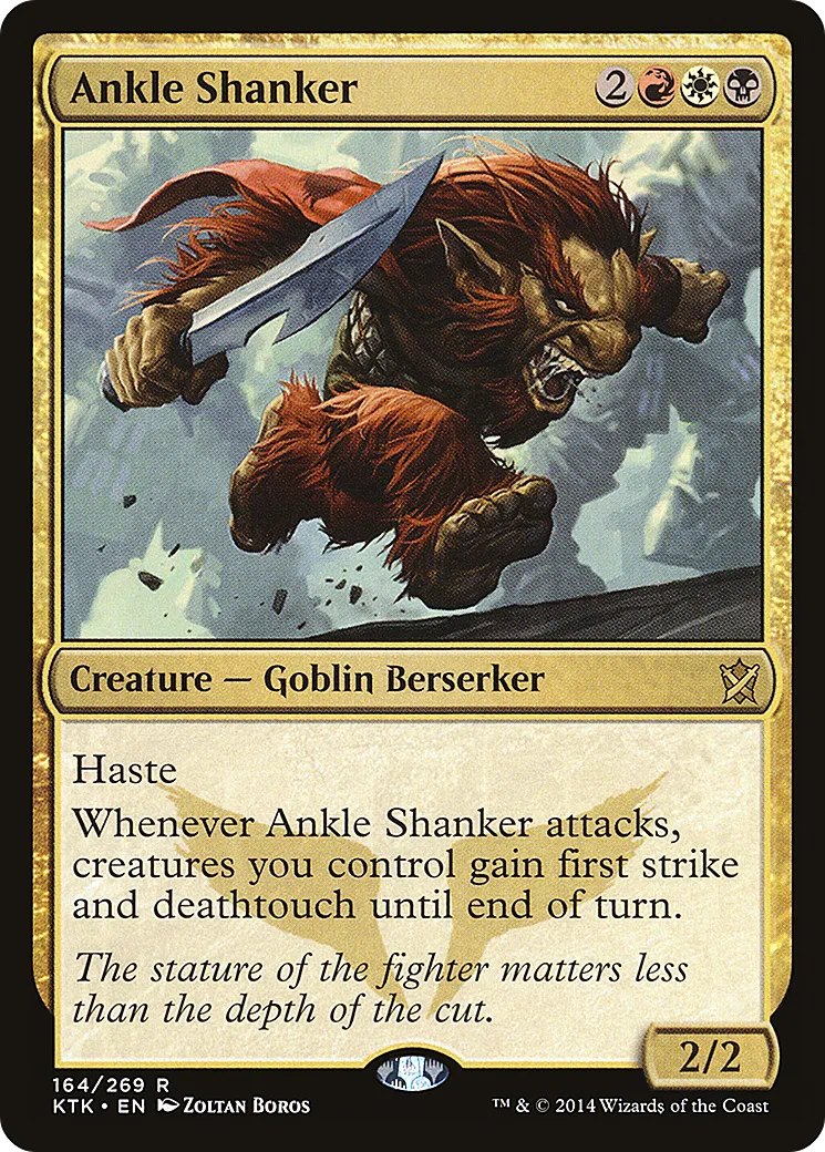 Ankle Shanker — Khans of Tarkir — Magic: The Gathering
