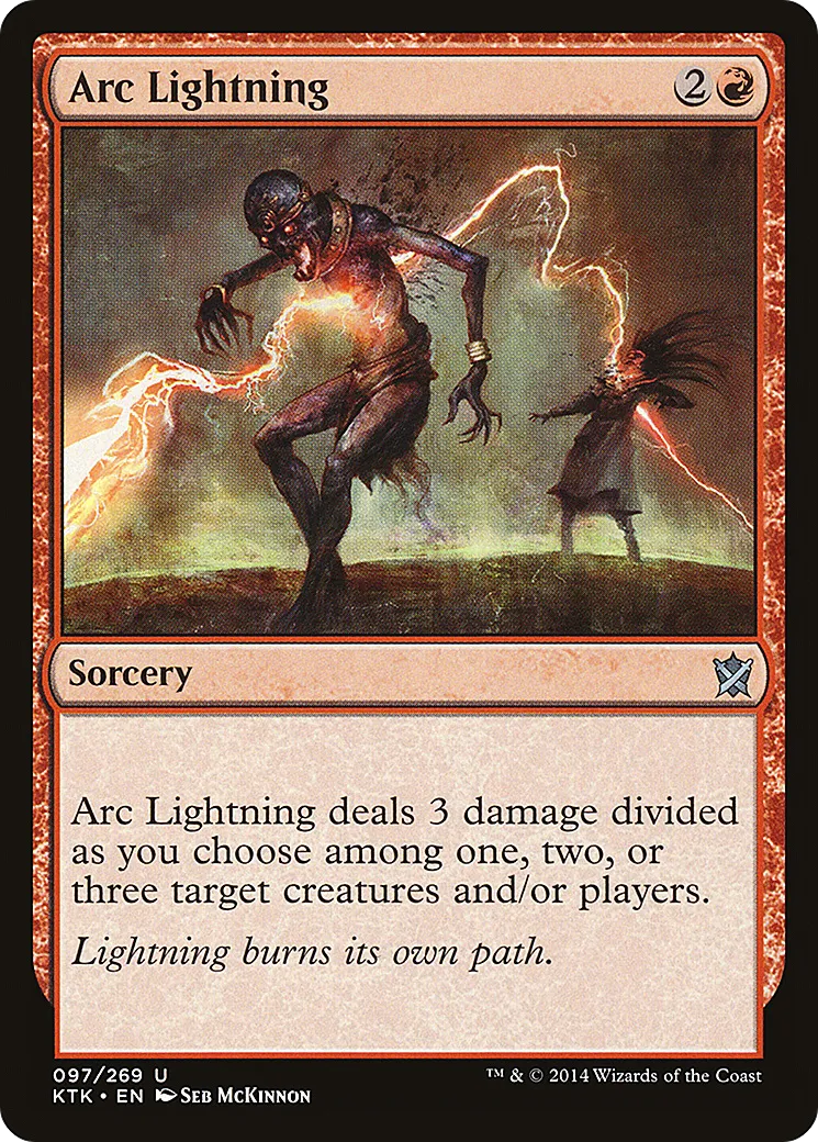 Arc électrique — Khans of Tarkir — Magic: The Gathering