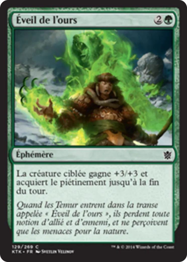 Éveil de l'ours — Khans of Tarkir — Magic: The Gathering
