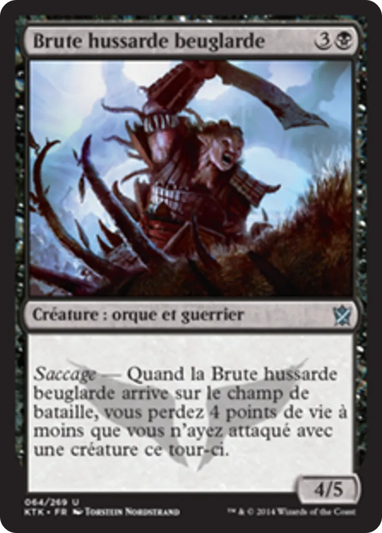 Brute hussarde beuglarde — Khans of Tarkir — Magic: The Gathering