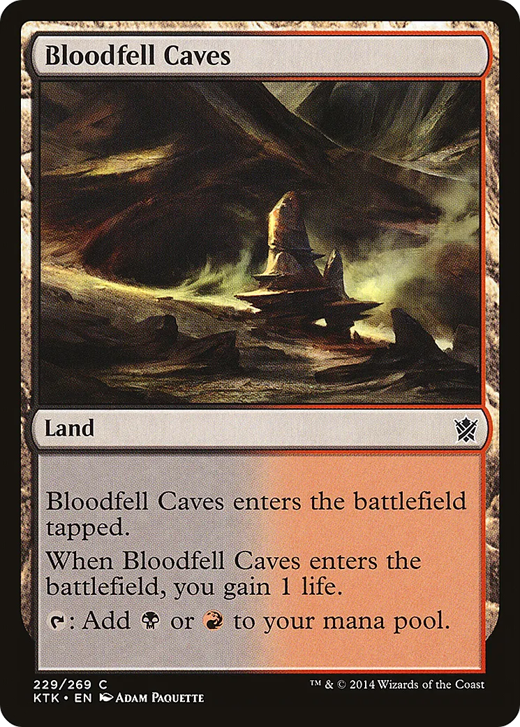 Cavernes du Sacrifice — Khans of Tarkir — Magic: The Gathering