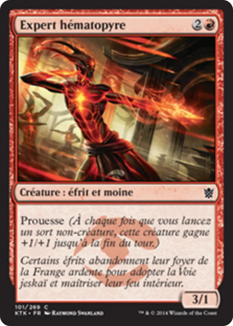 Expert hématopyre — Khans of Tarkir — Magic: The Gathering