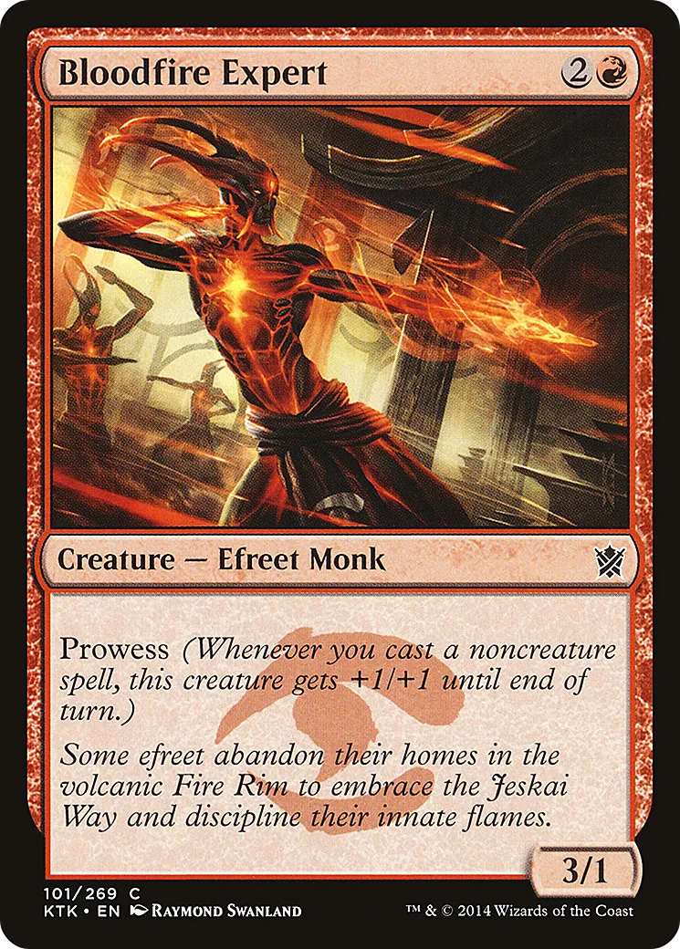 Expert hématopyre — Khans of Tarkir — Magic: The Gathering