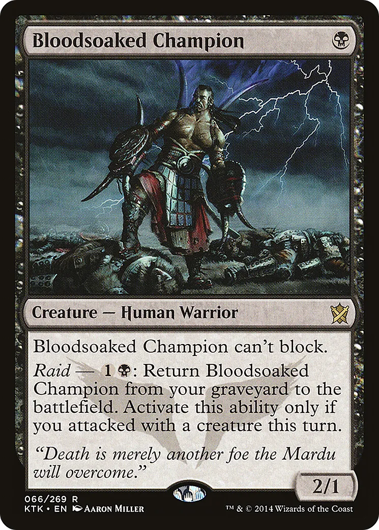 Champion sanguinolent — Khans of Tarkir — Magic: The Gathering