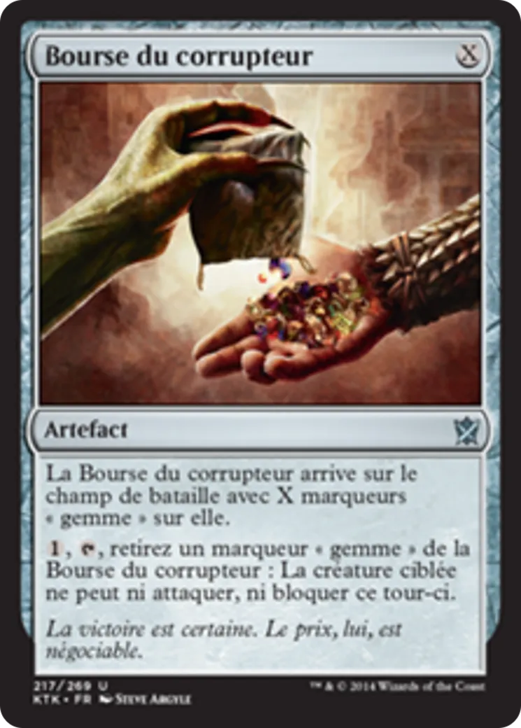 Bourse du corrupteur — Khans of Tarkir — Magic: The Gathering