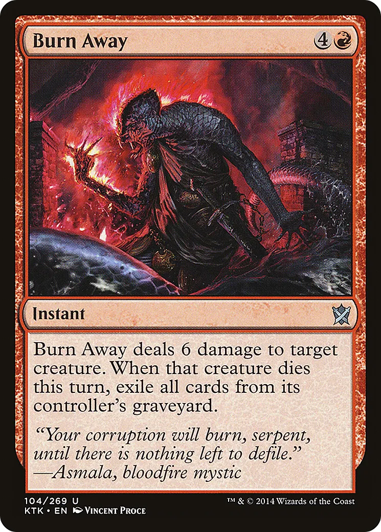 Autodafé — Khans of Tarkir — Magic: The Gathering