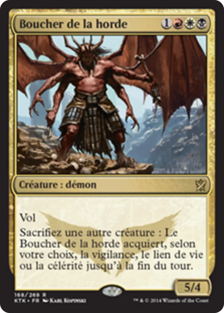Boucher de la horde — Khans of Tarkir — Magic: The Gathering