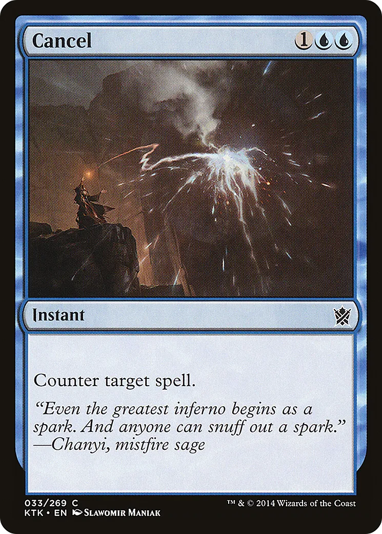 Révocation — Khans of Tarkir — Magic: The Gathering