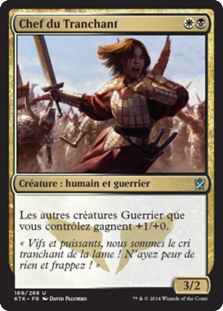 Chef du Tranchant — Khans of Tarkir — Magic: The Gathering