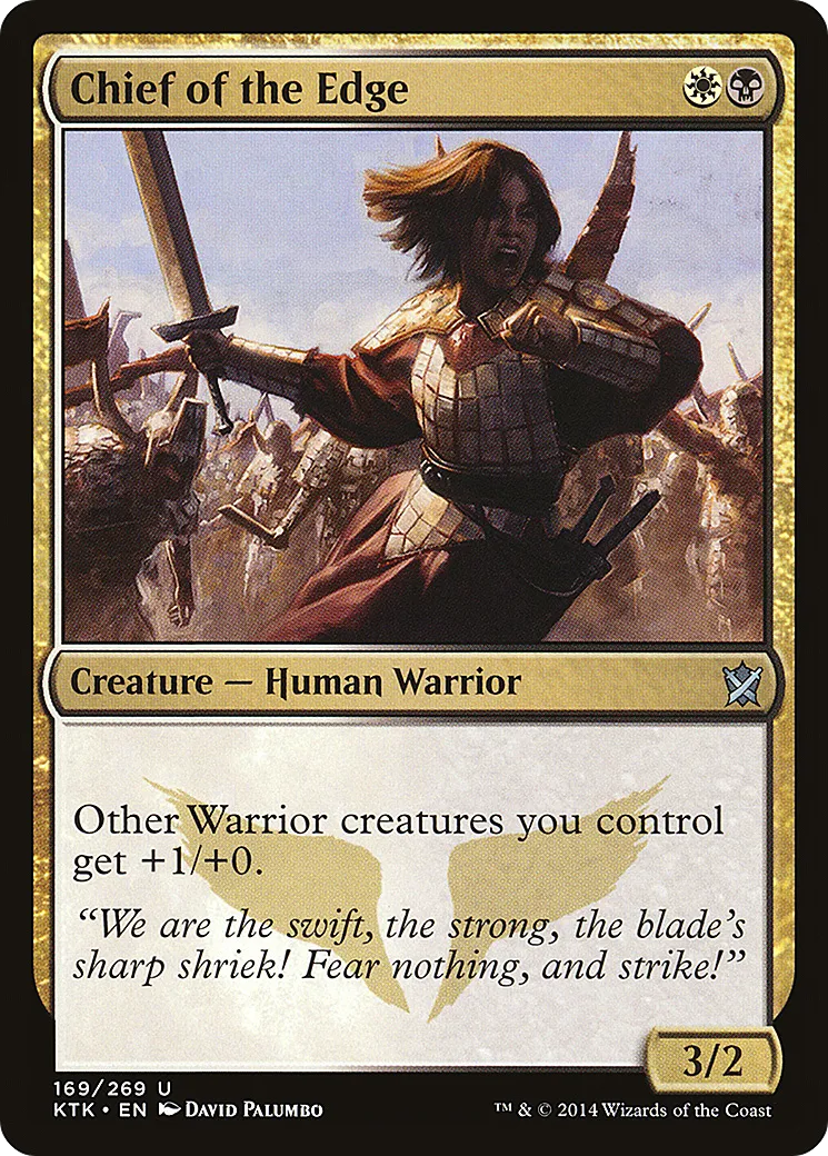 Chef du Tranchant — Khans of Tarkir — Magic: The Gathering