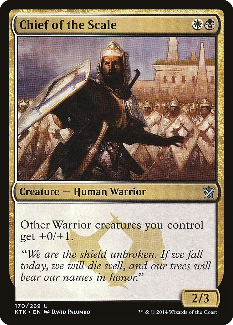 Chef de l'Écaille — Khans of Tarkir — Magic: The Gathering