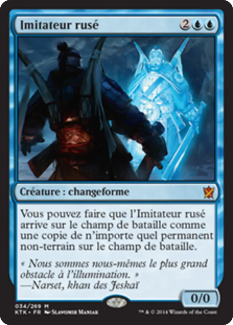 Imitateur rusé — Khans of Tarkir — Magic: The Gathering