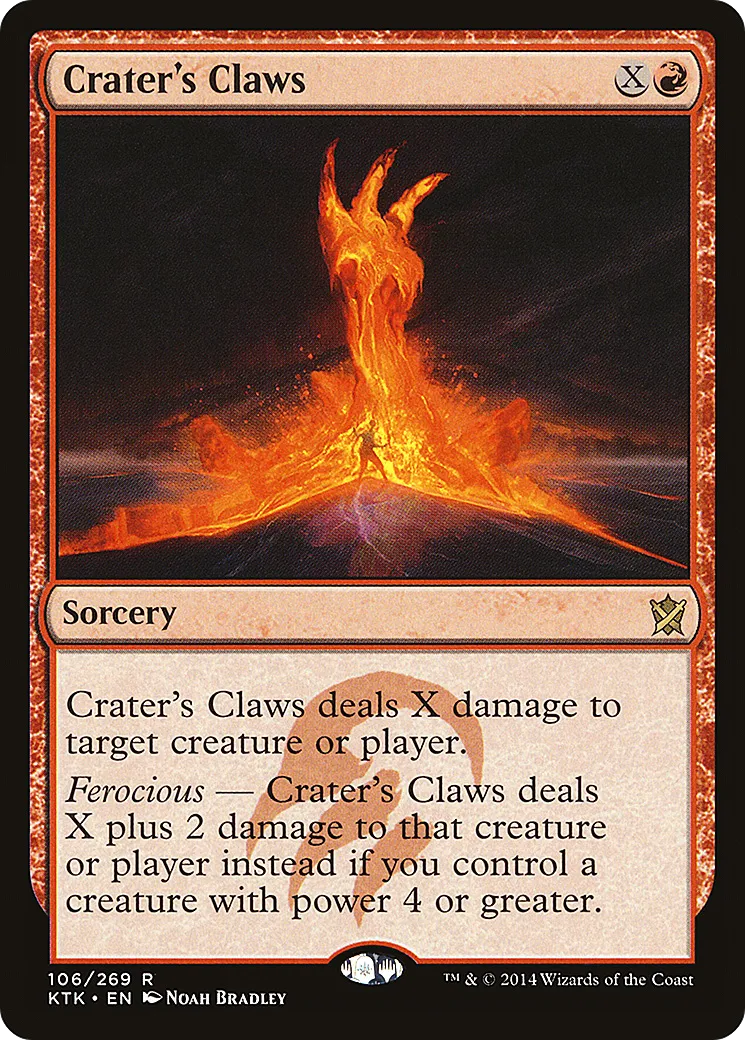 Crater's Claws — Khans of Tarkir — Magic: The Gathering