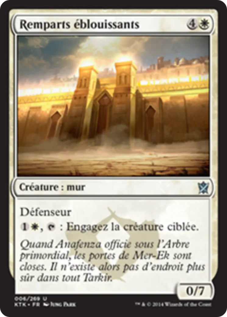 Remparts éblouissants — Khans of Tarkir — Magic: The Gathering