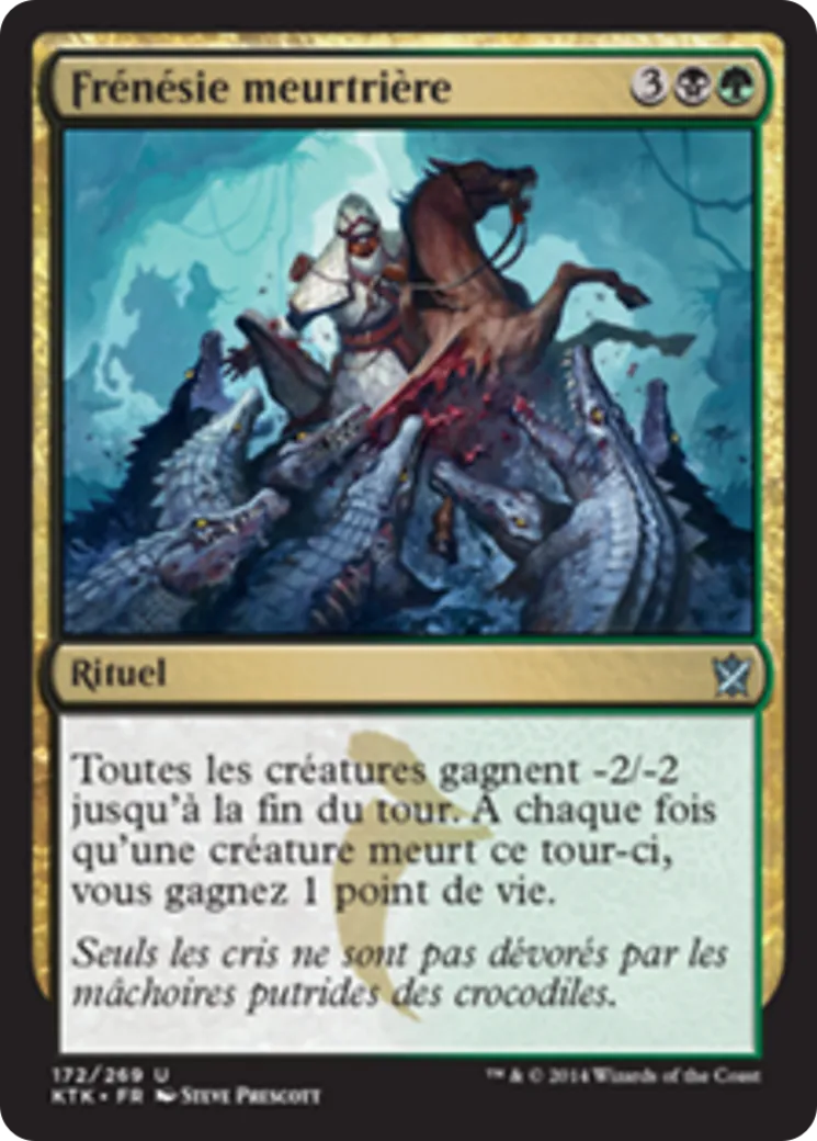 Frénésie meurtrière — Khans of Tarkir — Magic: The Gathering
