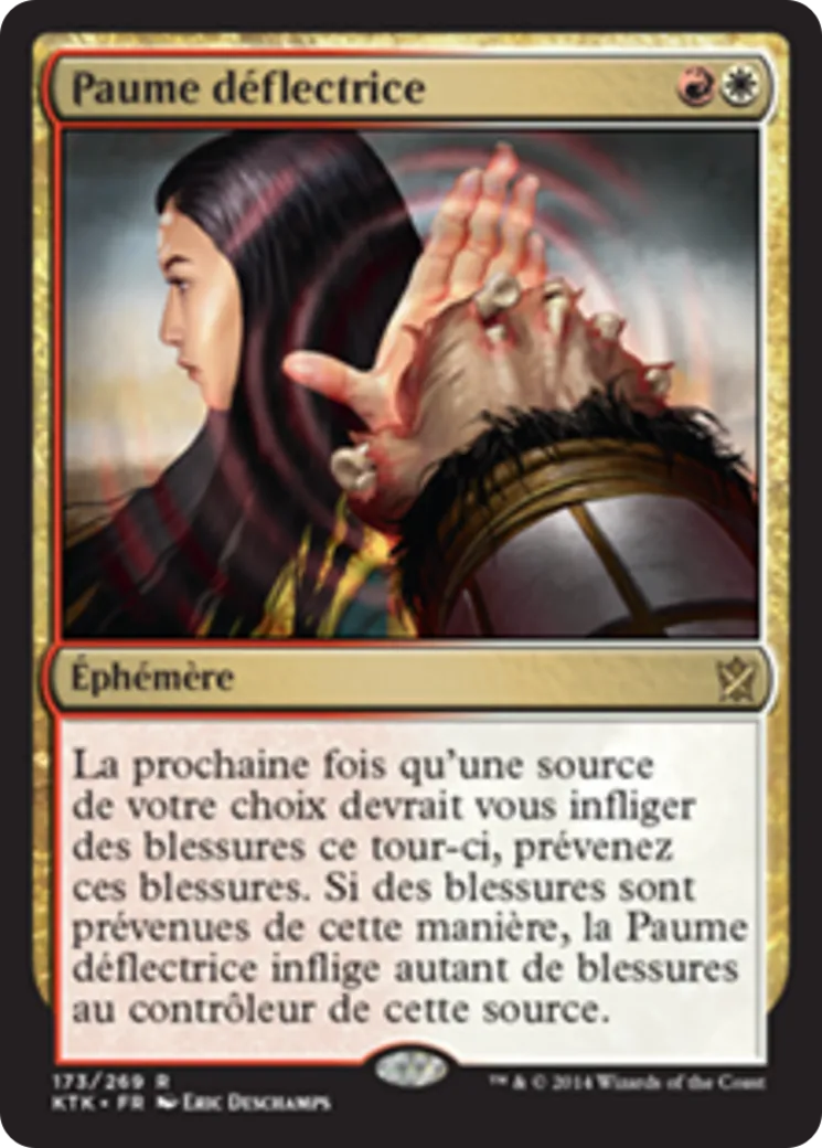 Paume déflectrice — Khans of Tarkir — Magic: The Gathering