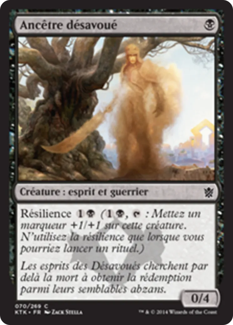 Ancêtre désavoué — Khans of Tarkir — Magic: The Gathering