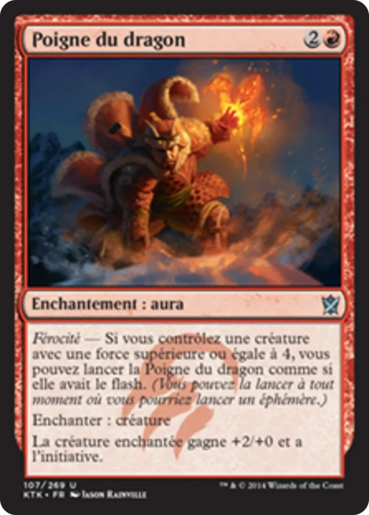 Poigne du dragon — Khans of Tarkir — Magic: The Gathering