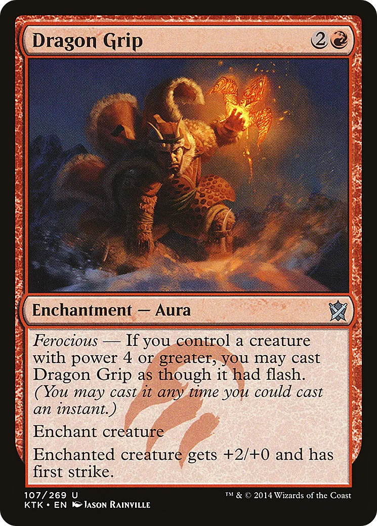 Poigne du dragon — Khans of Tarkir — Magic: The Gathering