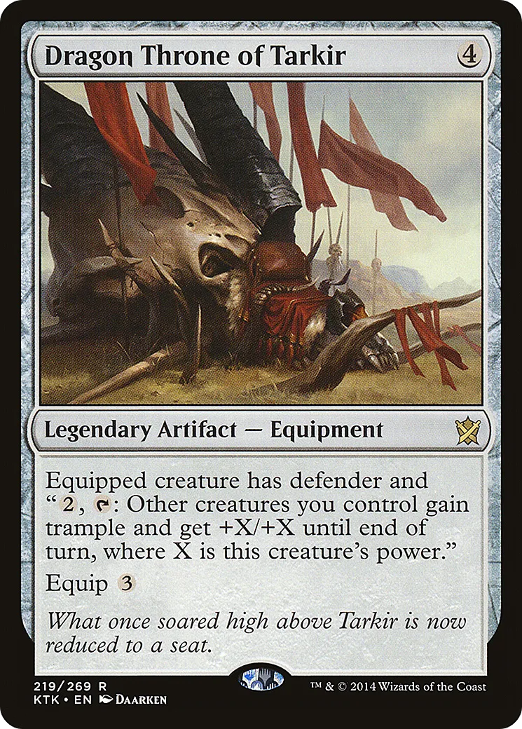 Dragon Throne of Tarkir — Khans of Tarkir — Magic: The Gathering