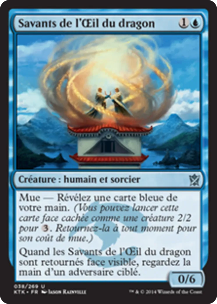 Savants de l'Œil du dragon — Khans of Tarkir — Magic: The Gathering