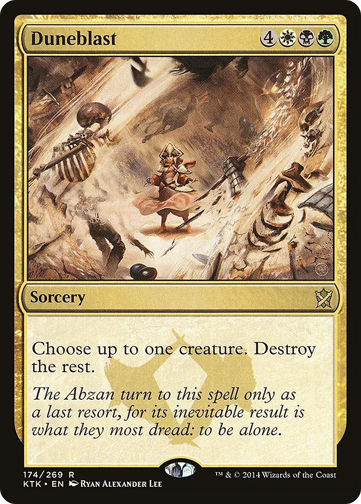 Salve des dunes — Khans of Tarkir — Magic: The Gathering