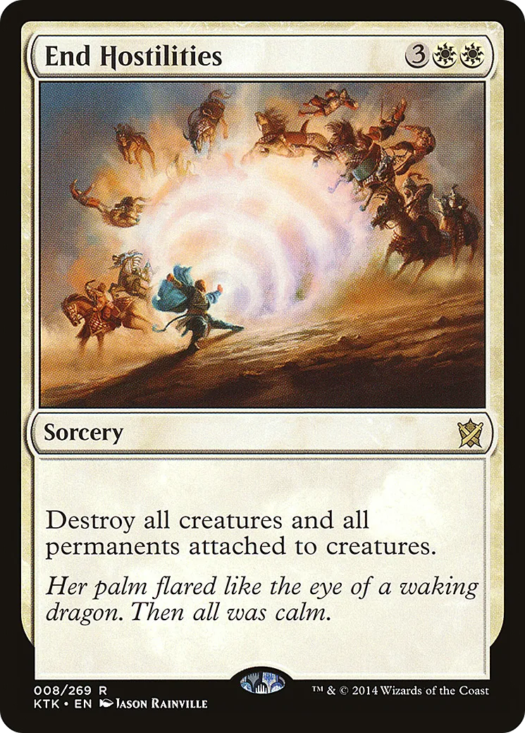 End Hostilities — Khans of Tarkir — Magic: The Gathering