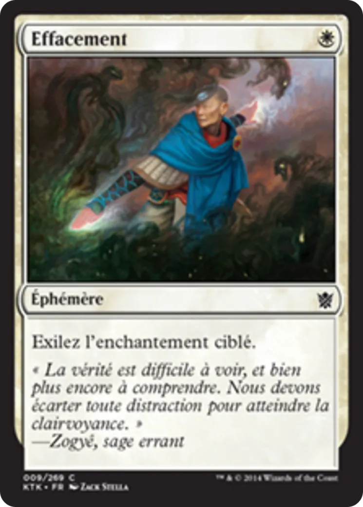 Effacement — Khans of Tarkir — Magic: The Gathering
