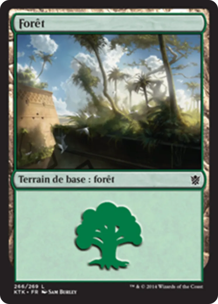 Forêt — Khans of Tarkir — Magic: The Gathering