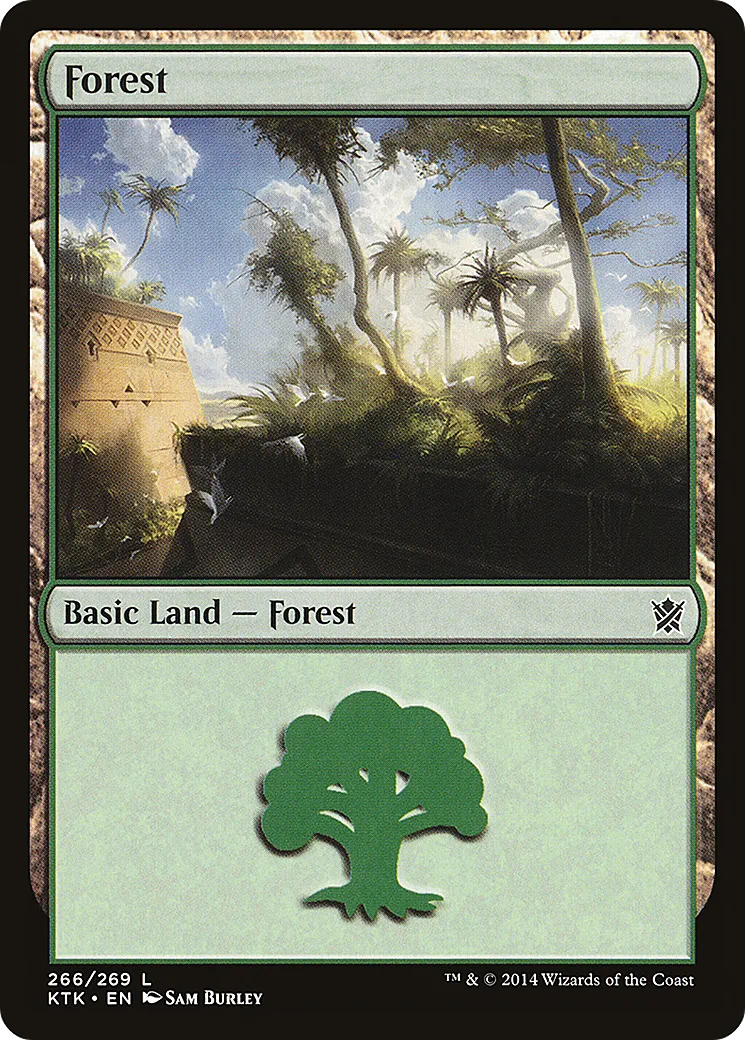 Forest — Khans of Tarkir — Magic: The Gathering