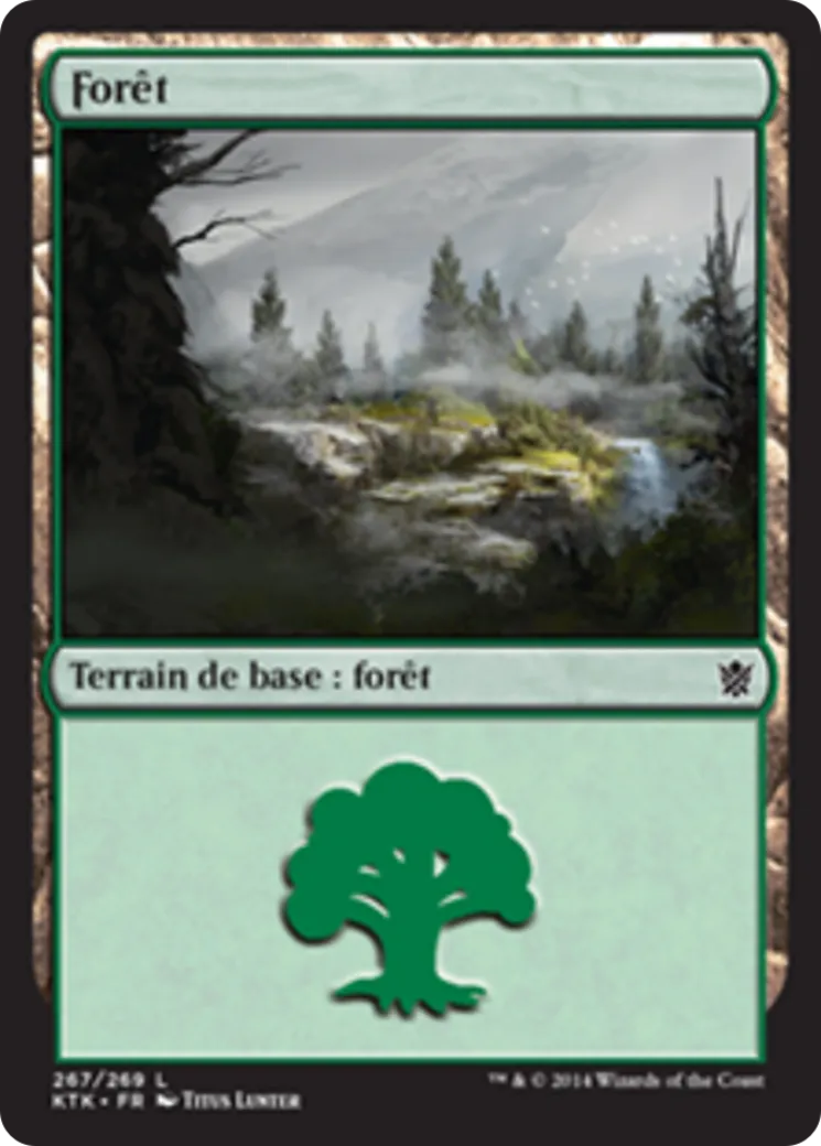 Forêt — Khans of Tarkir — Magic: The Gathering