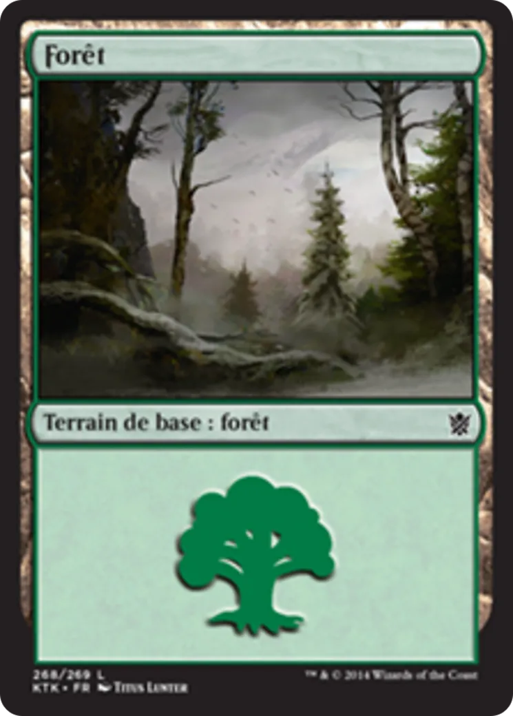 Forêt — Khans of Tarkir — Magic: The Gathering