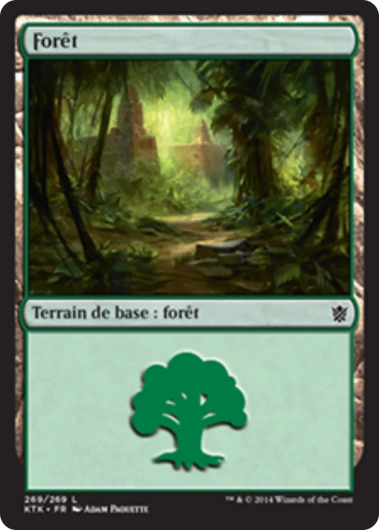 Forêt — Khans of Tarkir — Magic: The Gathering