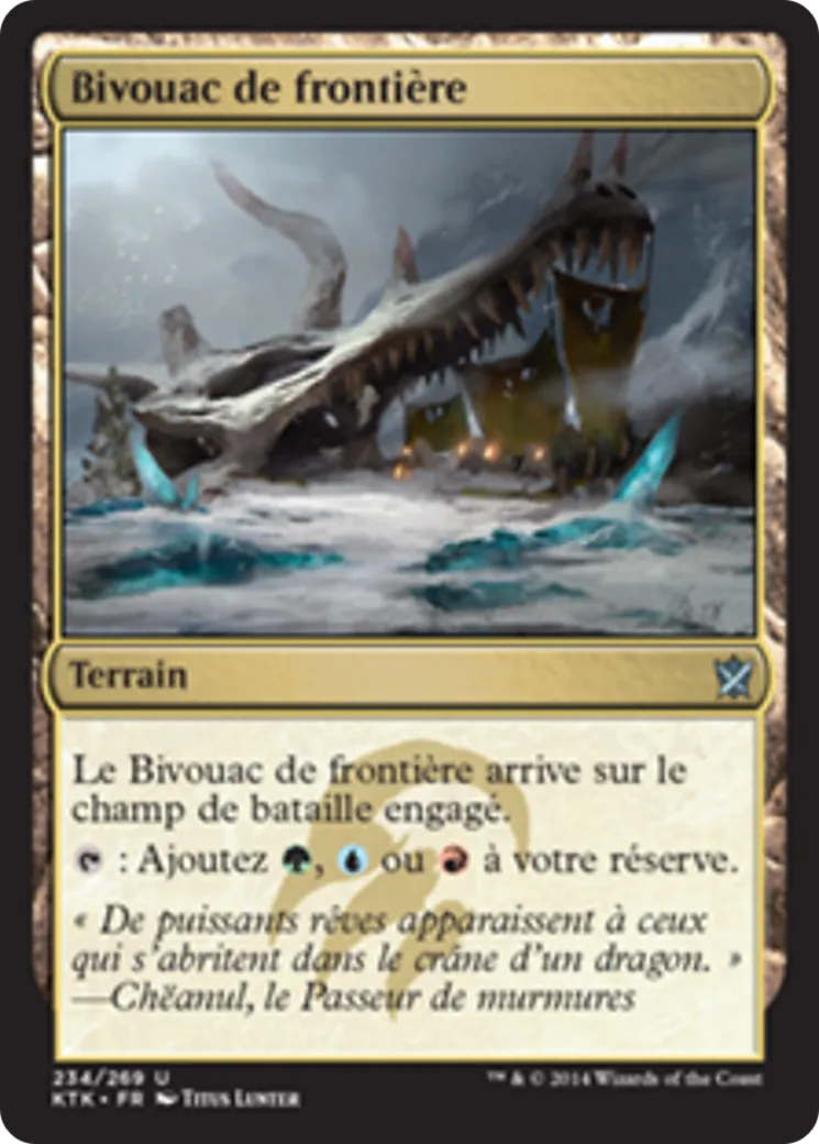Bivouac de frontière — Khans of Tarkir — Magic: The Gathering