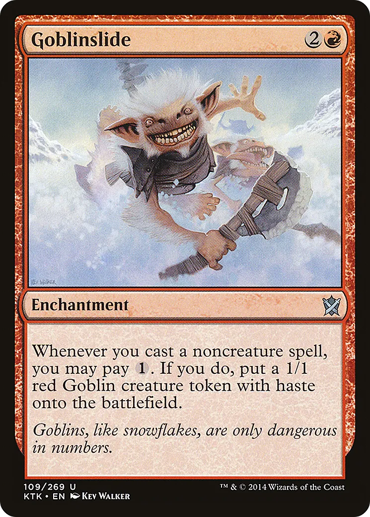 Goblinslide — Khans of Tarkir — Magic: The Gathering