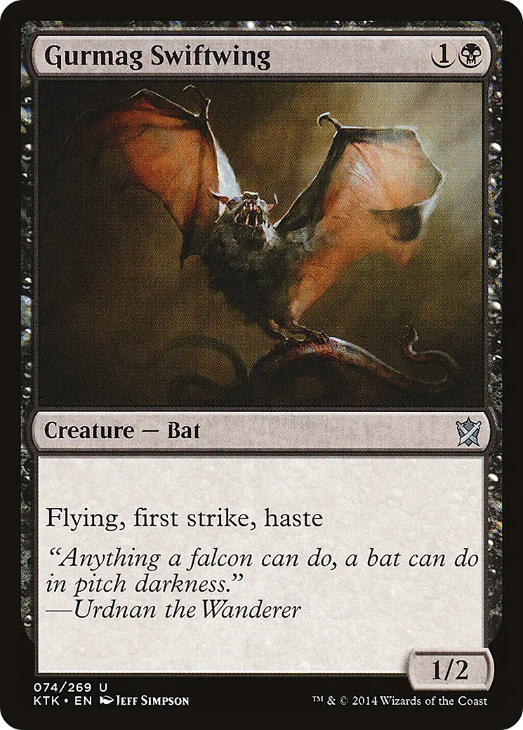 Gurmag Swiftwing — Khans of Tarkir — Magic: The Gathering